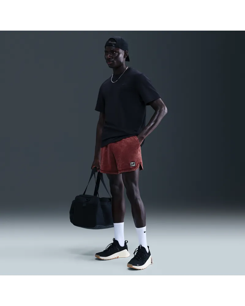 Nike Gym Heritage Dri-FIT Fitnessshorts (Herren, ca. 12,5 cm) - Rot Rot