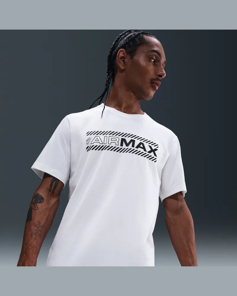 Nike Air Max Herren-T-Shirt - Weiß Weiß
