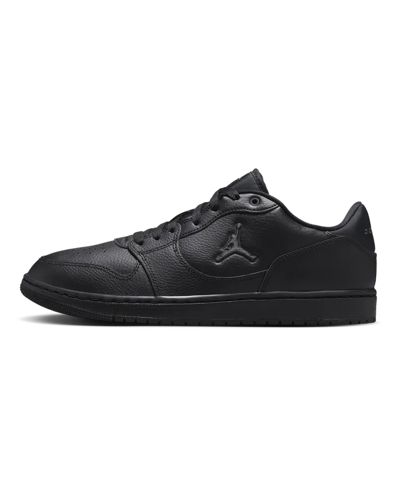 Jordan Court Connect Low Herrenschuhe - Schwarz Schwarz