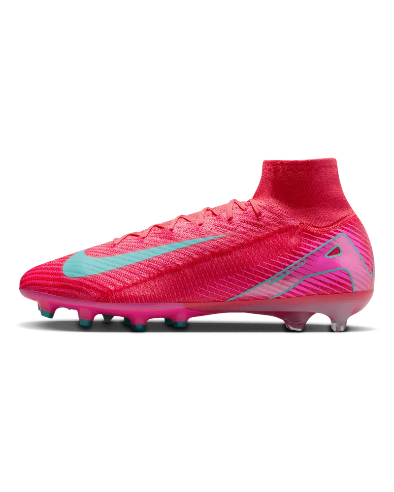 Nike Mercurial Superfly 10 Elite AG-Pro High-Top-Fußballschuh - Rot Rot