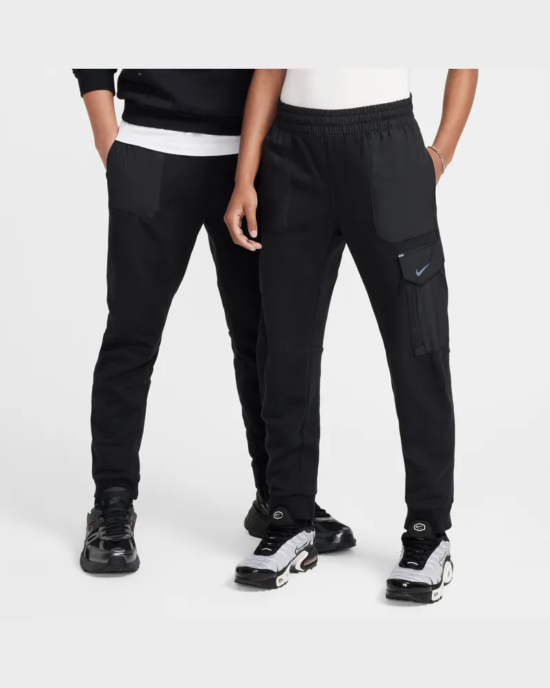 Nike Sportswear City Utility EasyOn Fleece-Hose (ältere Kinder) - Schwarz Schwarz