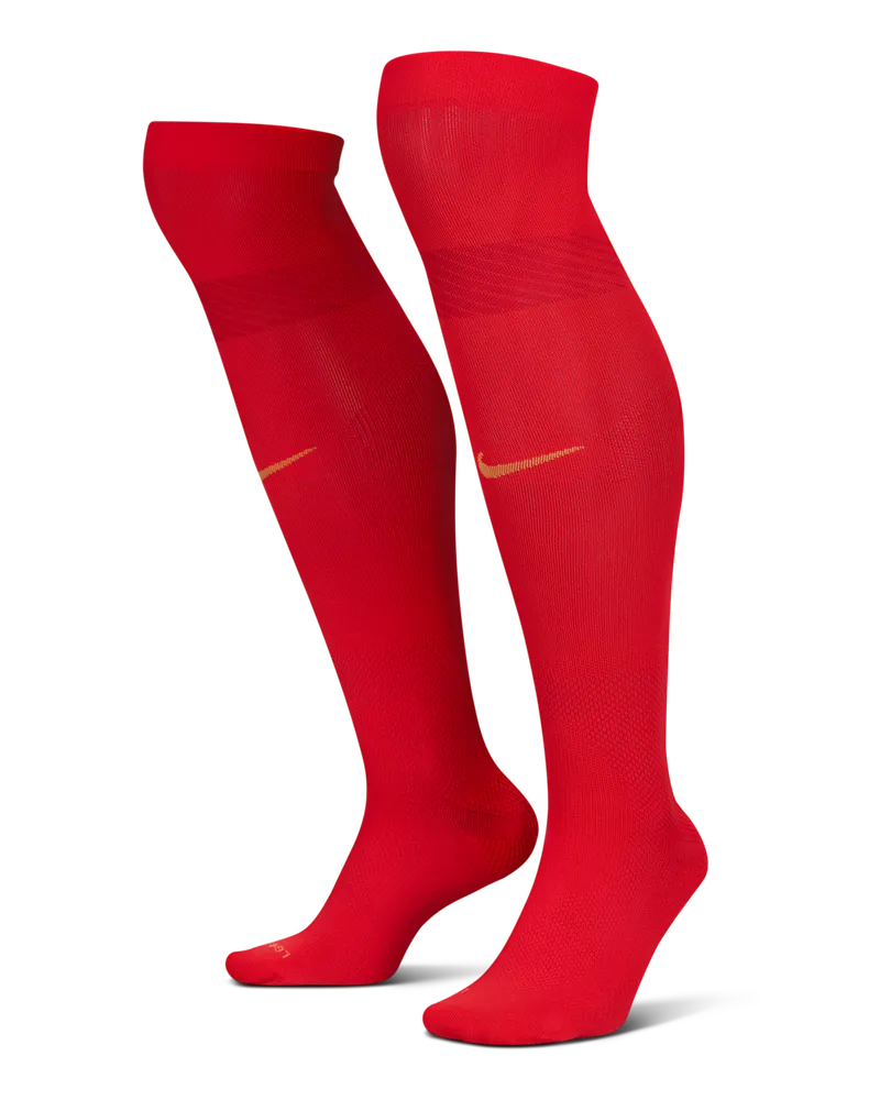 Nike FFF VaporFast Home  Dri-FIT ADV kniehohe Fußballsocken - Rot Rot