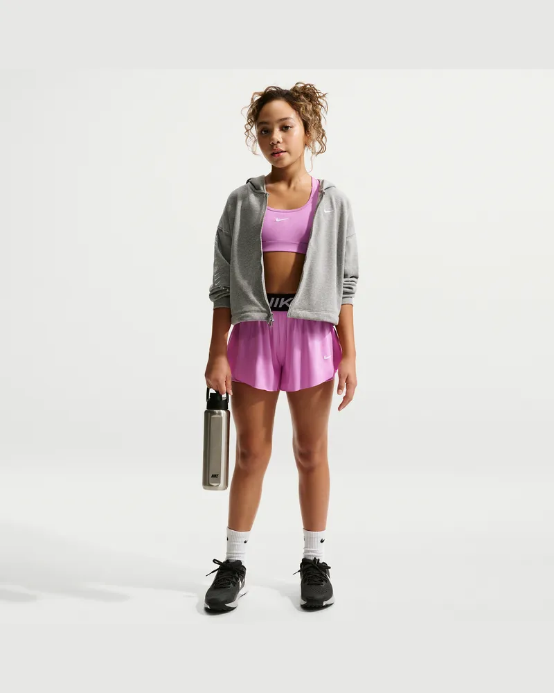 Nike Pro Dri-FIT 2-in-1-Shorts (ältere Kinder, Mädchen) - Lila Lila