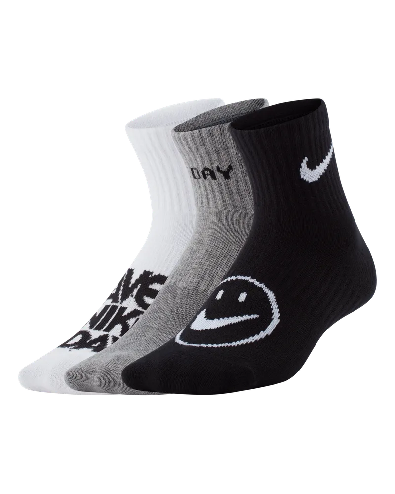 Nike Everyday leichte Knöchelsocken für Kinder (3 Paar) - Multi-Color Multi-color