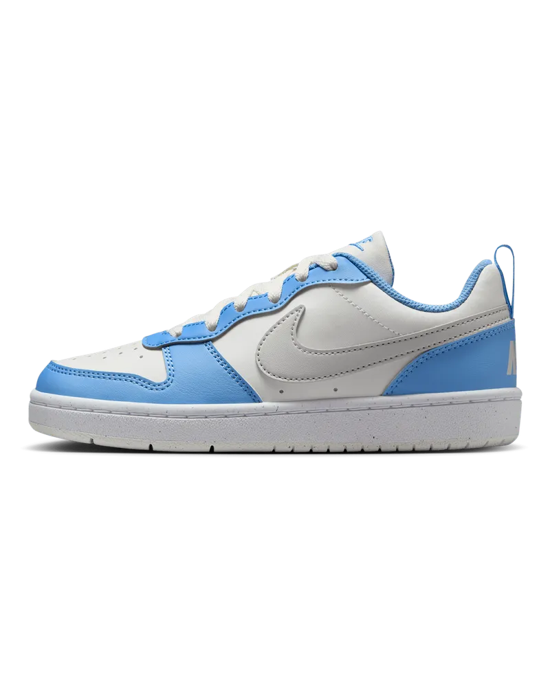 Nike Court Borough Low Recraft Schuh für ältere Kinder - Weiß Weiß