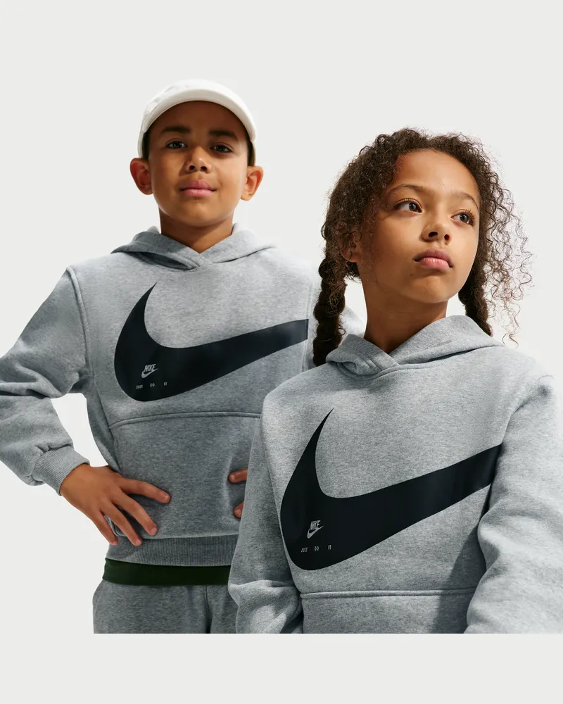 Nike Club Hoodie (ältere Kinder) - Grau Grau