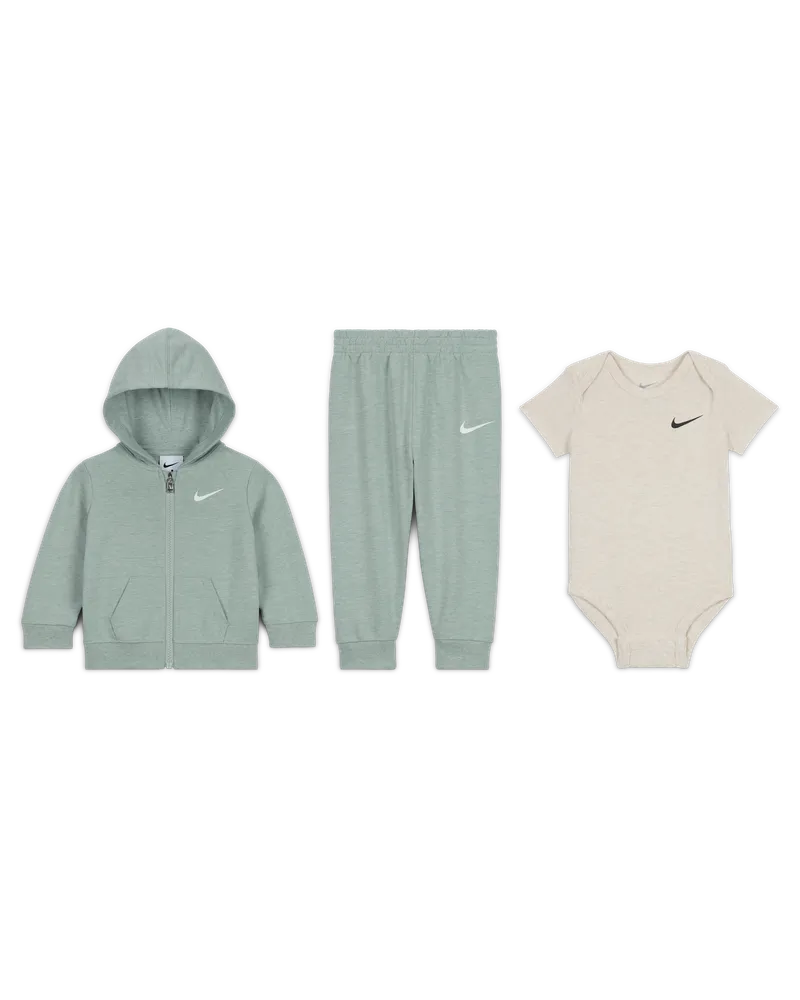 Nike 3-teiliges Set aus Body und Hose (0–6 M, Babys) - Grau Grau