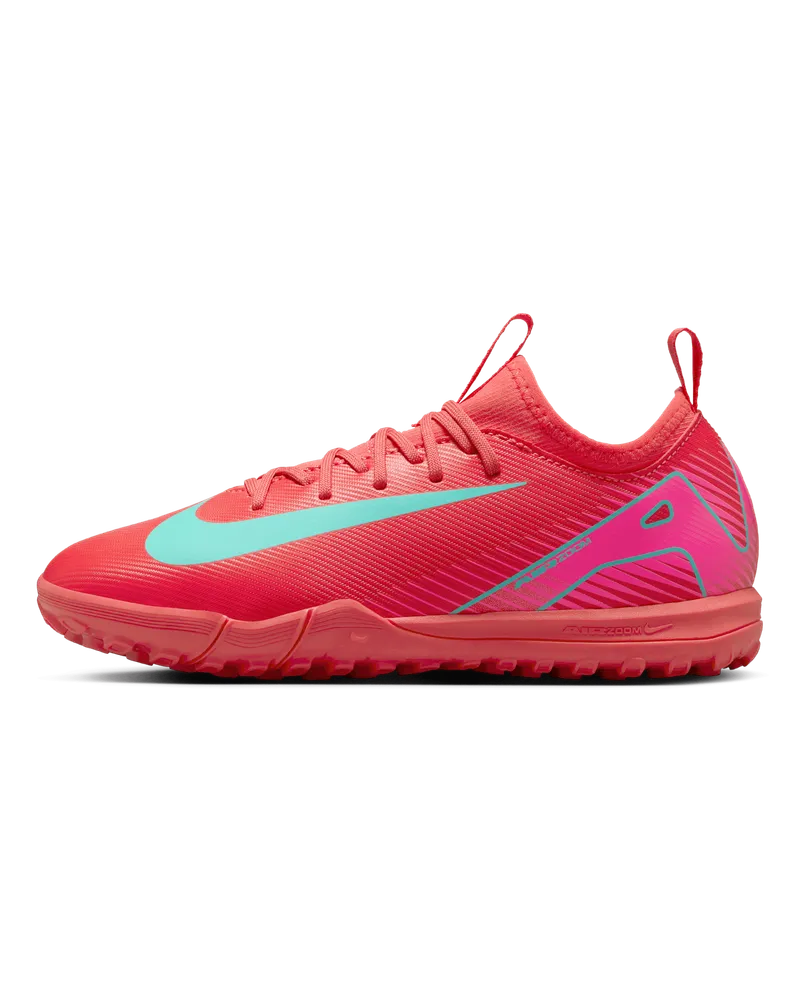 Nike Jr. Mercurial Vapor 16 Academy TF Low-Top-Fußballschuh (jüngere/ältere Kinder) - Rot Rot