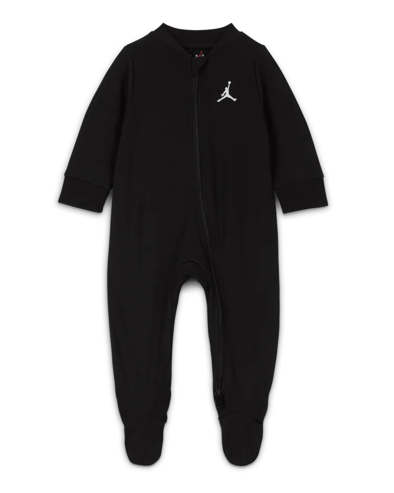 Jordan Jumpman Overall mit Socken (Babys, 0–9 M) - Schwarz Schwarz