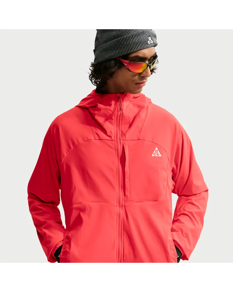 Nike ACG "Five Towers" UV-Schutzjacke für Herren - Rot Rot
