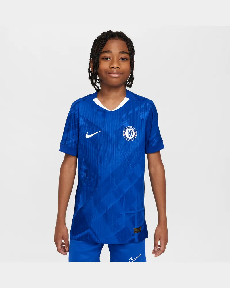 Nike FC Chelsea 2025/26 Match Home  Authentic Dri-FIT ADV Fußballtrikot (ältere Kinder) - Blau Blau