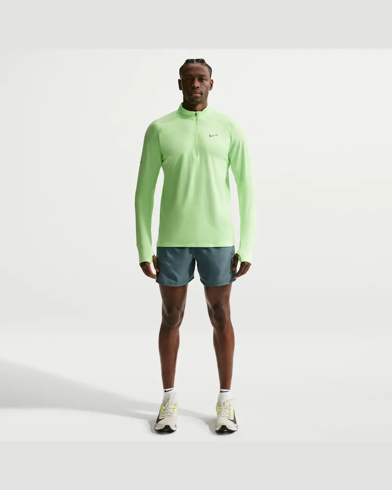 Nike Miler Dri-FIT Laufshorts mit Futter (ca. 13 cm, Herren) - Grau Grau