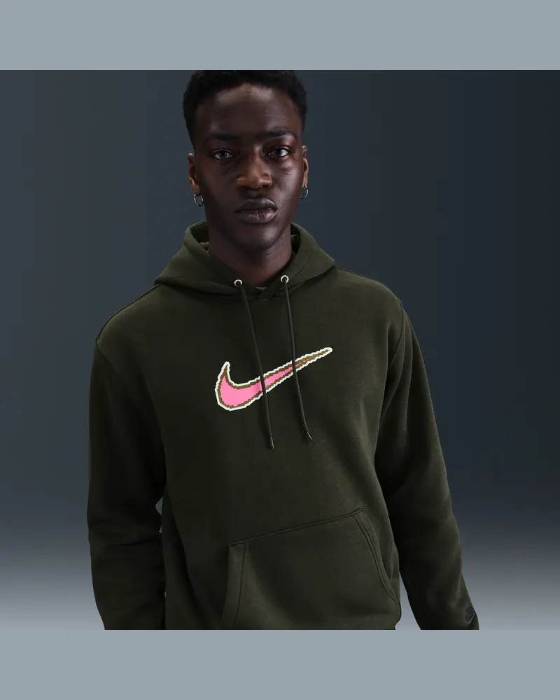 Nike Club Fleece-Hoodie (Herren) - Grün Grün