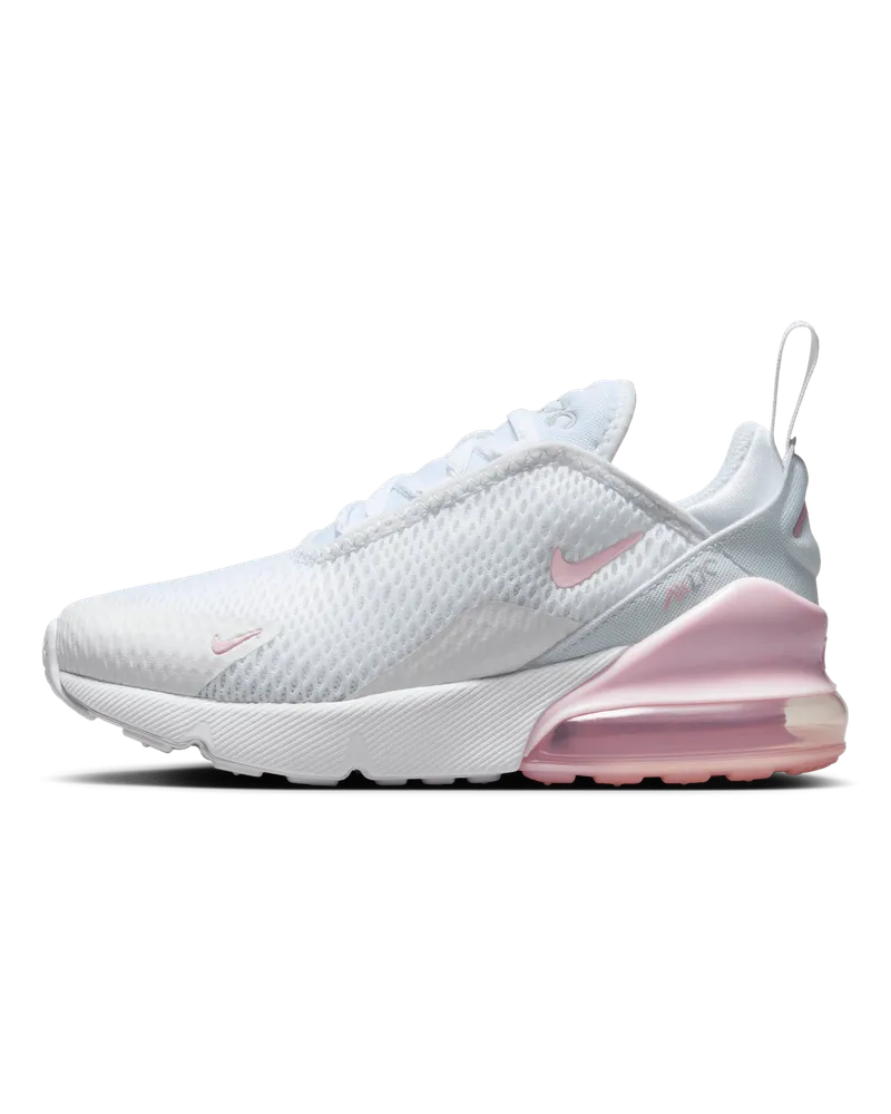 Nike Air Max 270 Schuh für jüngere Kinder - Weiß Weiß