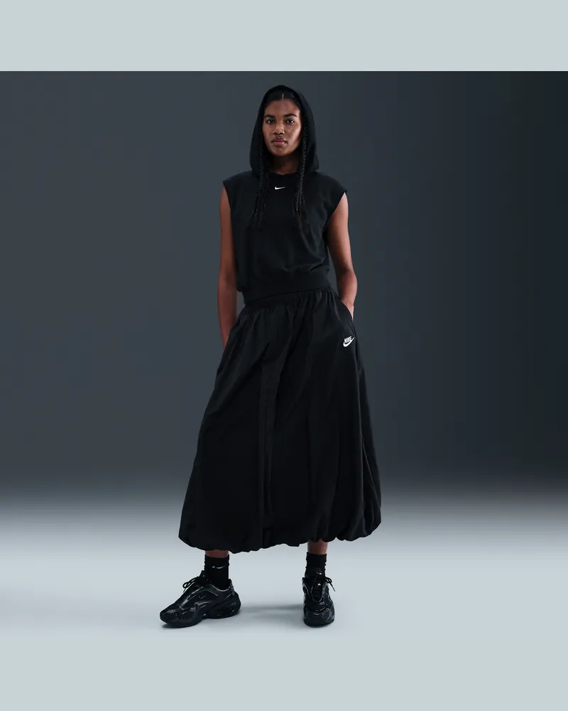 Nike Windrunner Damenrock - Schwarz Schwarz