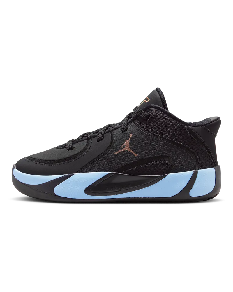 Nike Tatum 4 Schuh für jüngere Kinder - Schwarz Schwarz