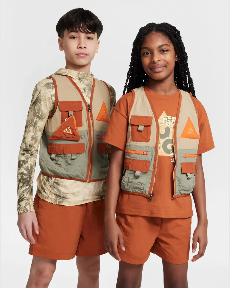 Nike ACG Utility-Weste für ältere Kinder - Braun Braun