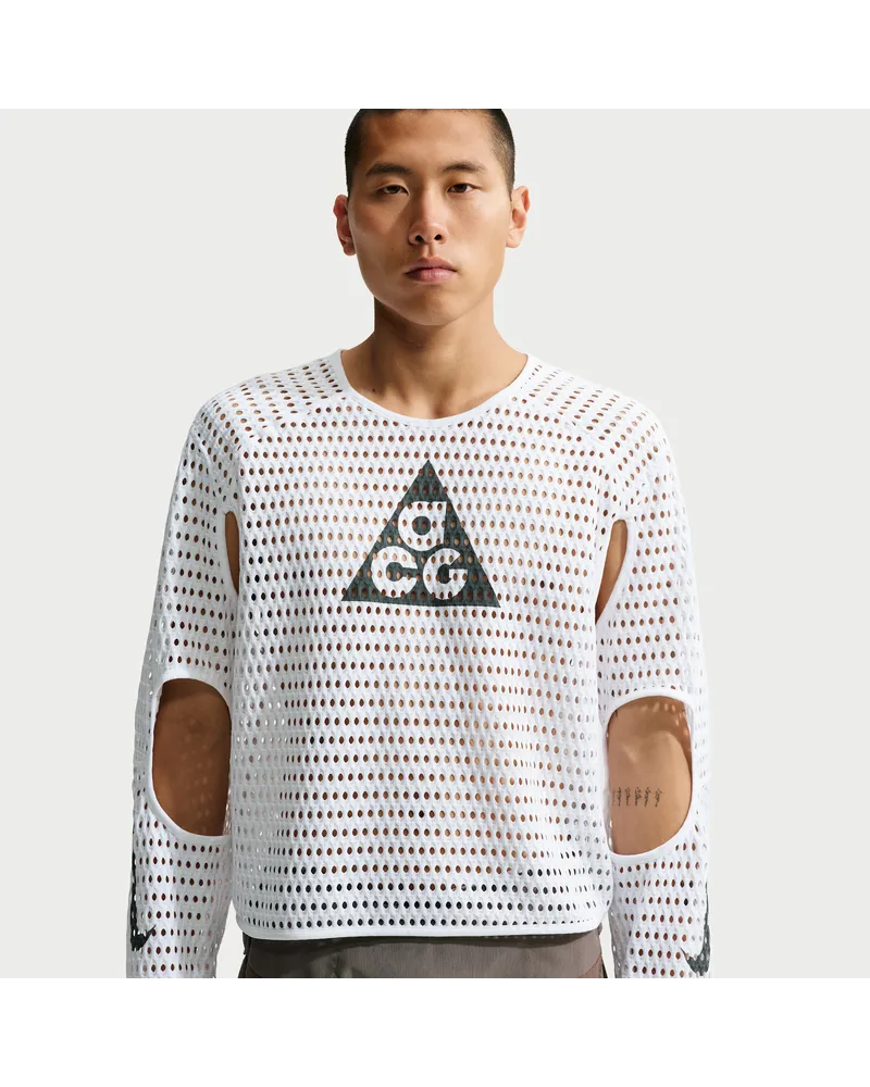 Nike ACG Radical AirFlow NXT Dri-FIT Longsleeve-Traillaufoberteil (Herren) - Weiß Weiß