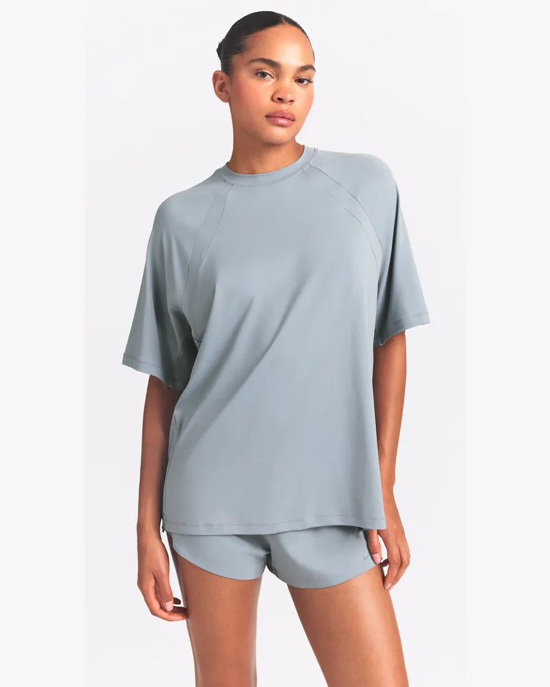 Nike SKIMS Airy Oversize-T-Shirt für Damen - Schwarz Schwarz