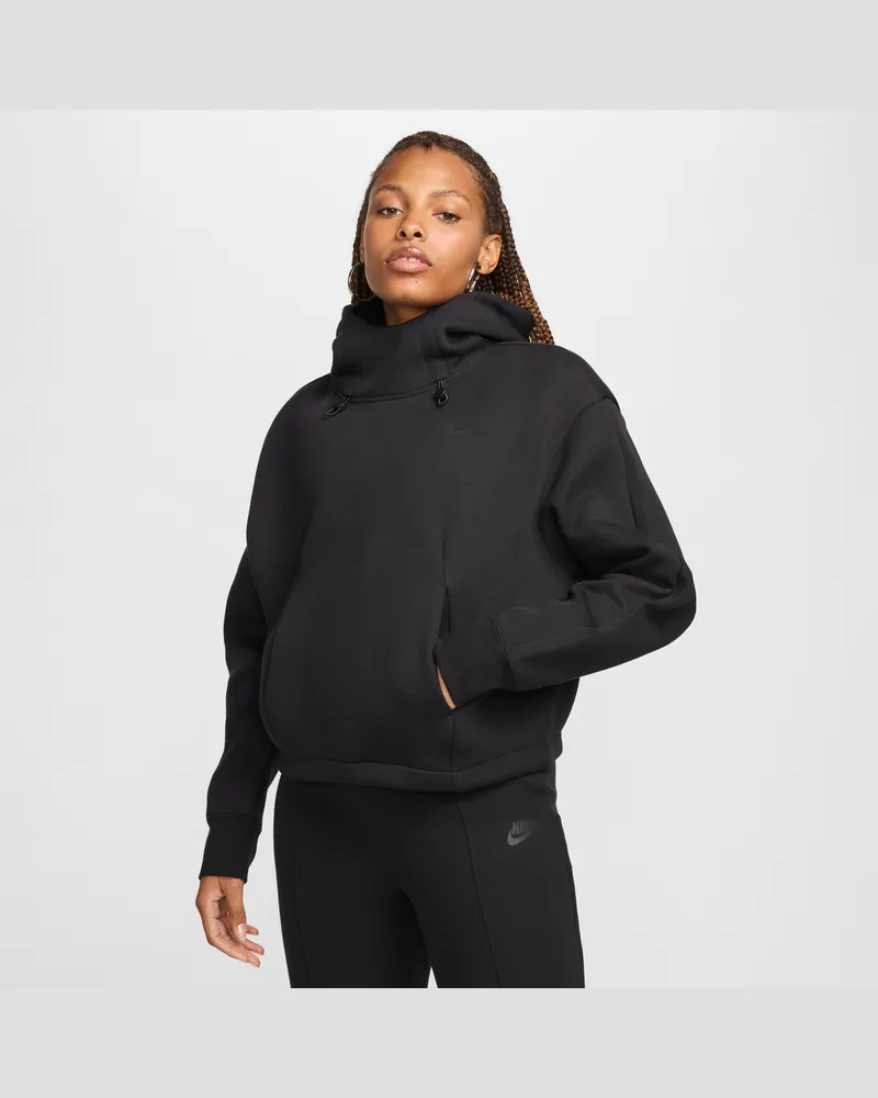 Nike Sportswear Tech Fleece Oversize-Hoodie (Damen) - Schwarz Schwarz
