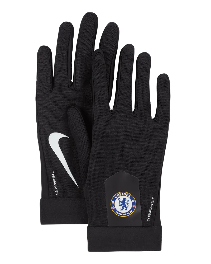 Nike FC Chelsea Academy  Therma-FIT Fußballhandschuhe - Schwarz Schwarz