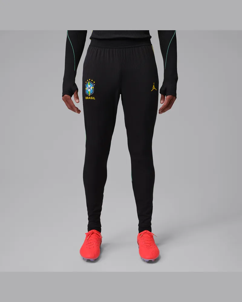 Jordan Brasilien Strike Elite  Dri-FIT ADV Fußballhose aus Strickmaterial (Herren) - Schwarz Schwarz