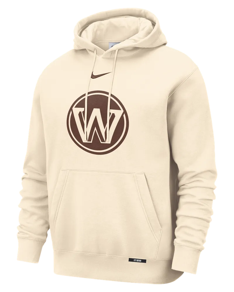 Nike Golden State Warriors City Edition  Club-Hoodie für Herren - Braun Braun