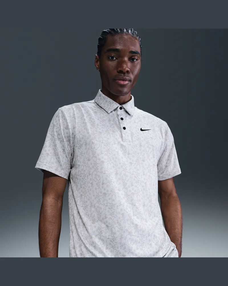 Nike Tour Dri-FIT Golf-Poloshirt (Herren) - Grau Grau