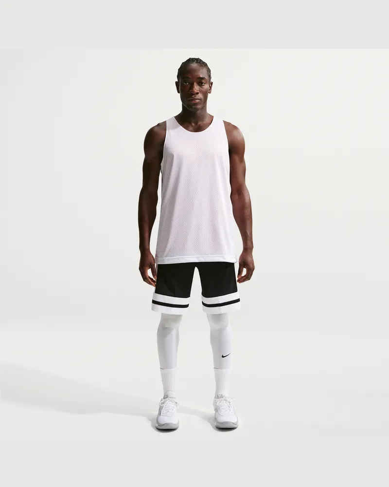 Nike Dri-FIT Game Classic Basketballshorts (ca. 25,5 cm) (Herren) - Schwarz Schwarz