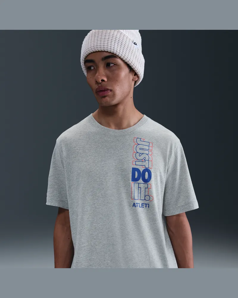 Nike Atlético Madrid Fußball-T-Shirt (Herren) - Grau Grau