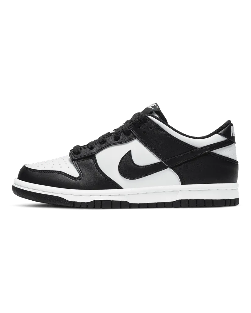 Nike Panda Dunk Low Schuh für ältere Kinder - Weiß Weiß