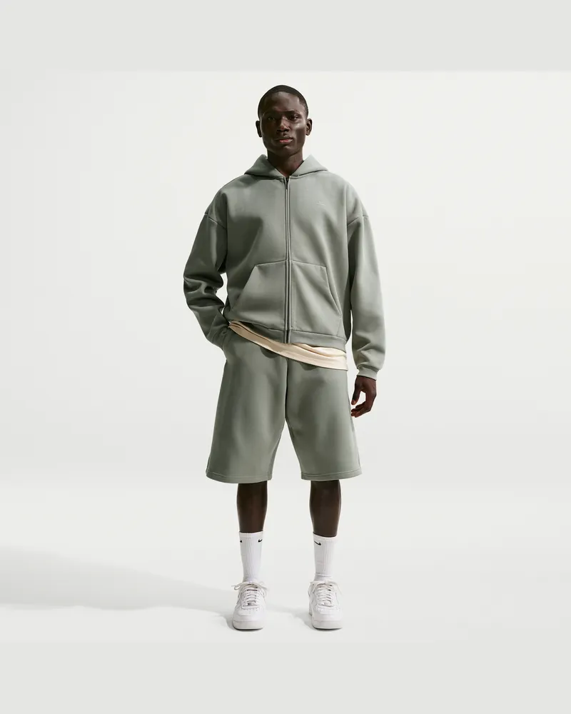 Nike Standard Issue Therma-FIT Fleece-Basketballshorts (Herren) (ca. 35,5 cm) - Grau Grau