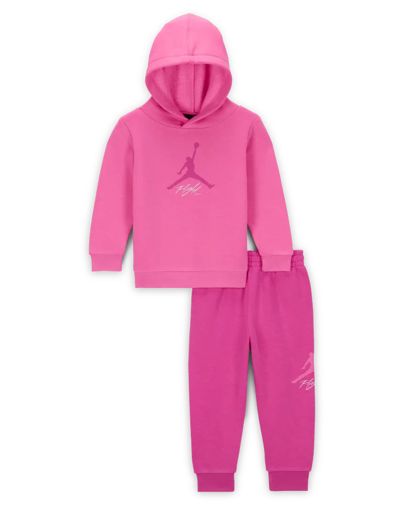 Jordan 2-teiliges MJ Baseline Pullover-Set (Babys, 12–24 M) - Pink Pink