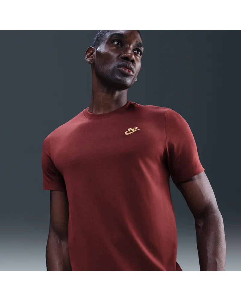 Nike Sportswear Club Herren-T-Shirt - Rot Rot