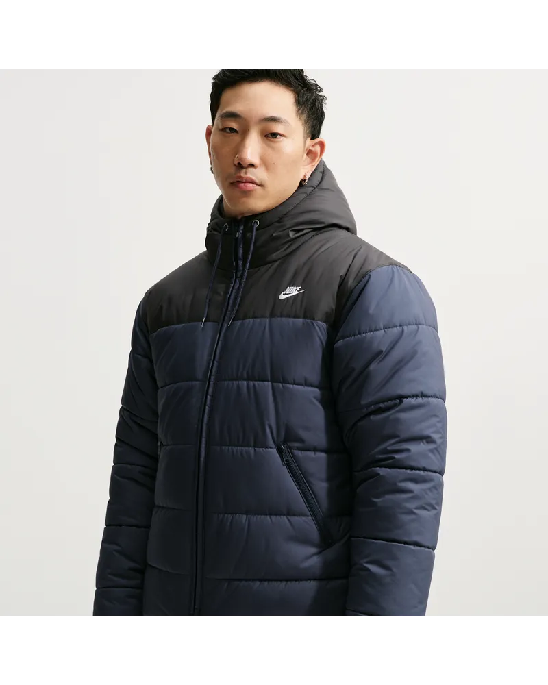 Nike PrimaLoft® Therma-FIT weite Puffer-Jacke (Herren) - Blau Blau