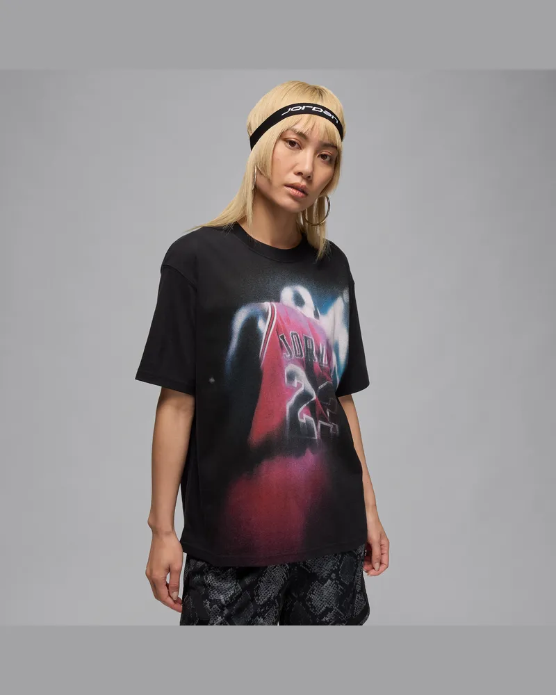 Jordan Sport T-Shirt mit Dri-FIT-Technologie (Damen) - Schwarz Schwarz