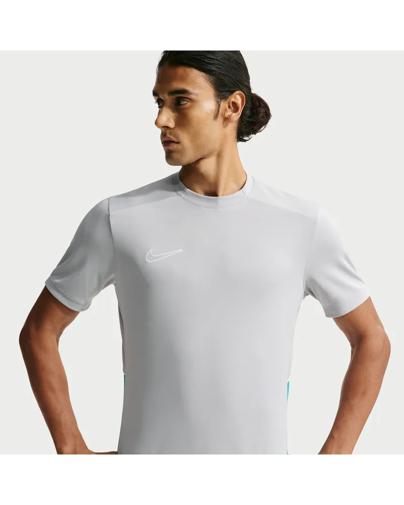 Nike Academy Dri-FIT Kurzarm-Fußballoberteil (Herren) - Grau Grau