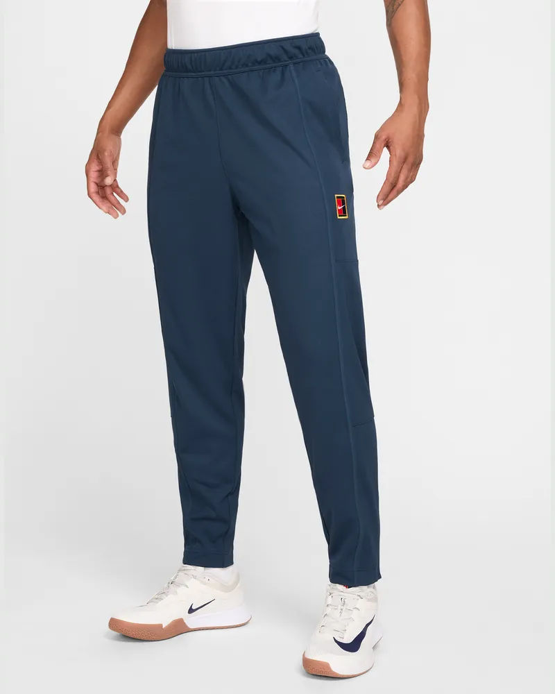 Nike Court Heritage Herren-Tennishose - Blau Blau