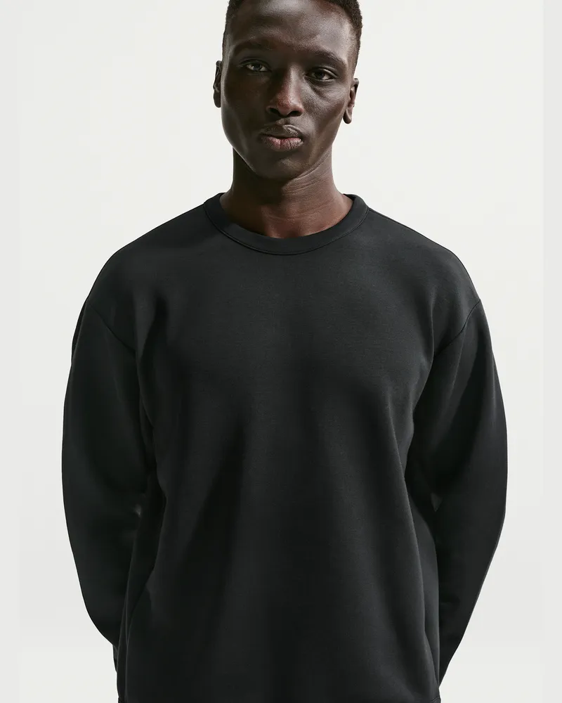 Nike 24.7 ImpossiblySoft Dri-FIT Rundhalsshirt (Herren) - Schwarz Schwarz