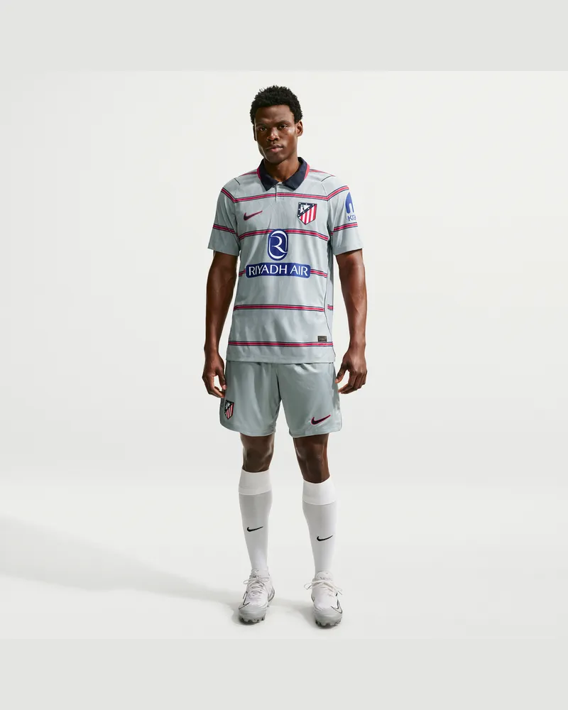 Nike Atlético Madrid 2026/27 Stadium Third  Replika-Fußballshorts mit Dri-FIT-Technologie (Herren) - Grau Grau