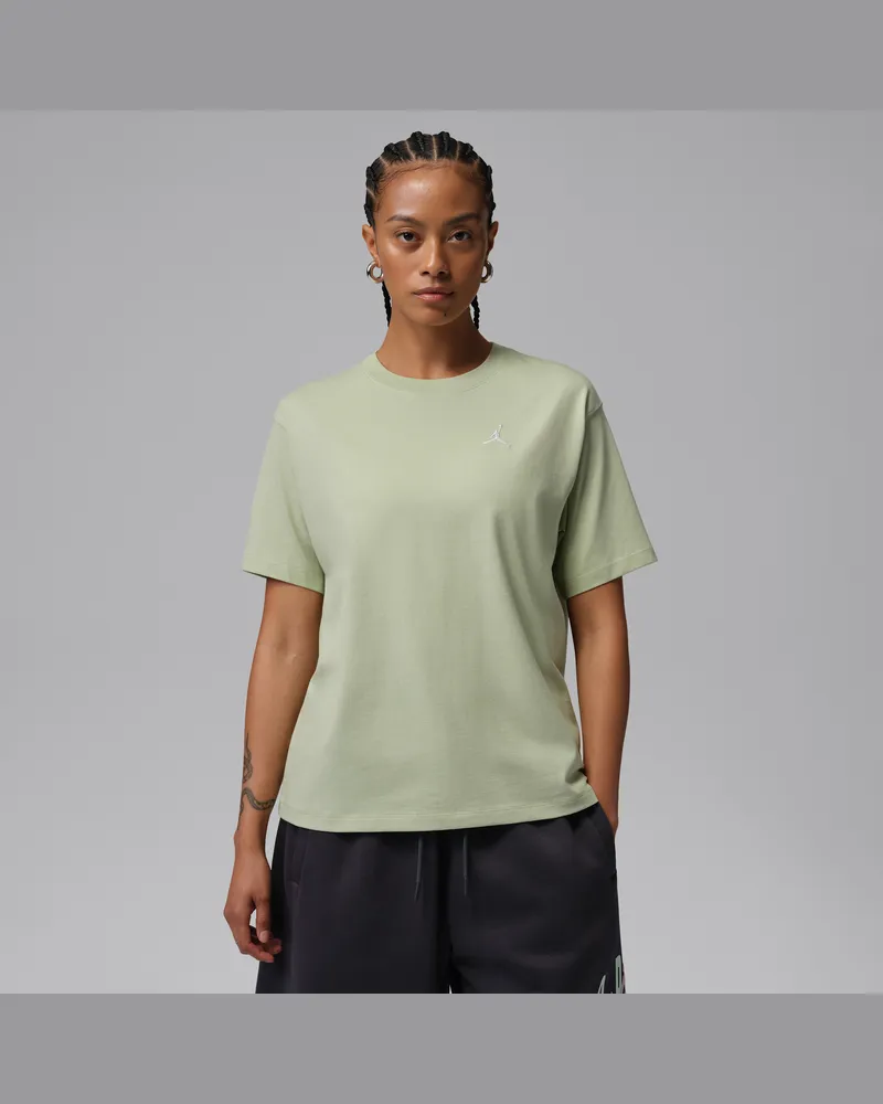 Jordan Essentials Damenoberteil - Grün Grün