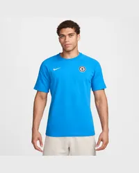 Nike FC Chelsea Travel  Kurzarm-Fußballoberteil - Blau Blau