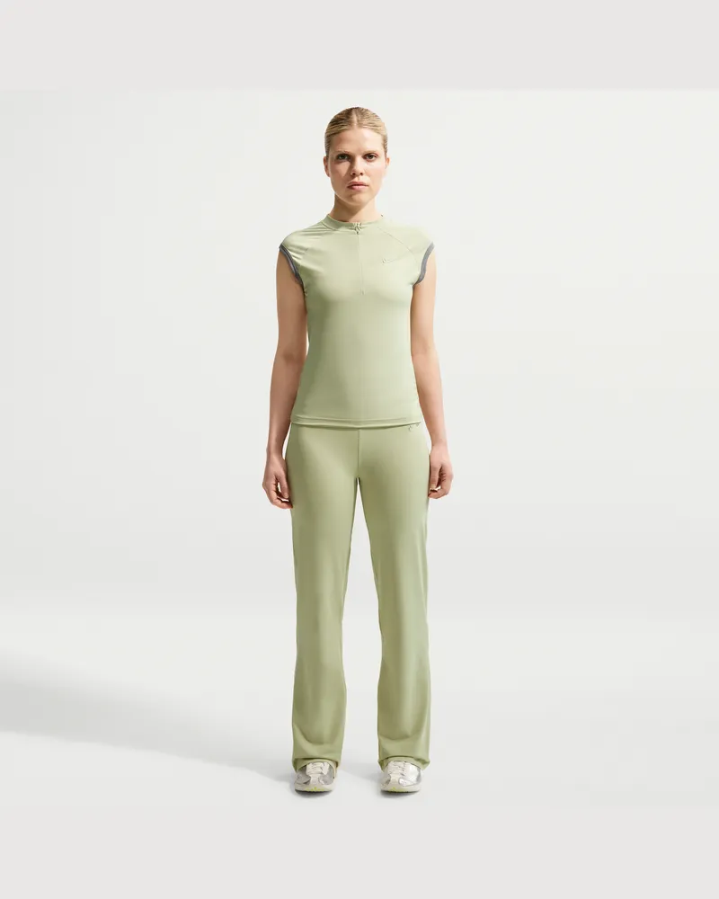 Nike Hose mit ausgestelltem Bein (Damen) - Grün Grün