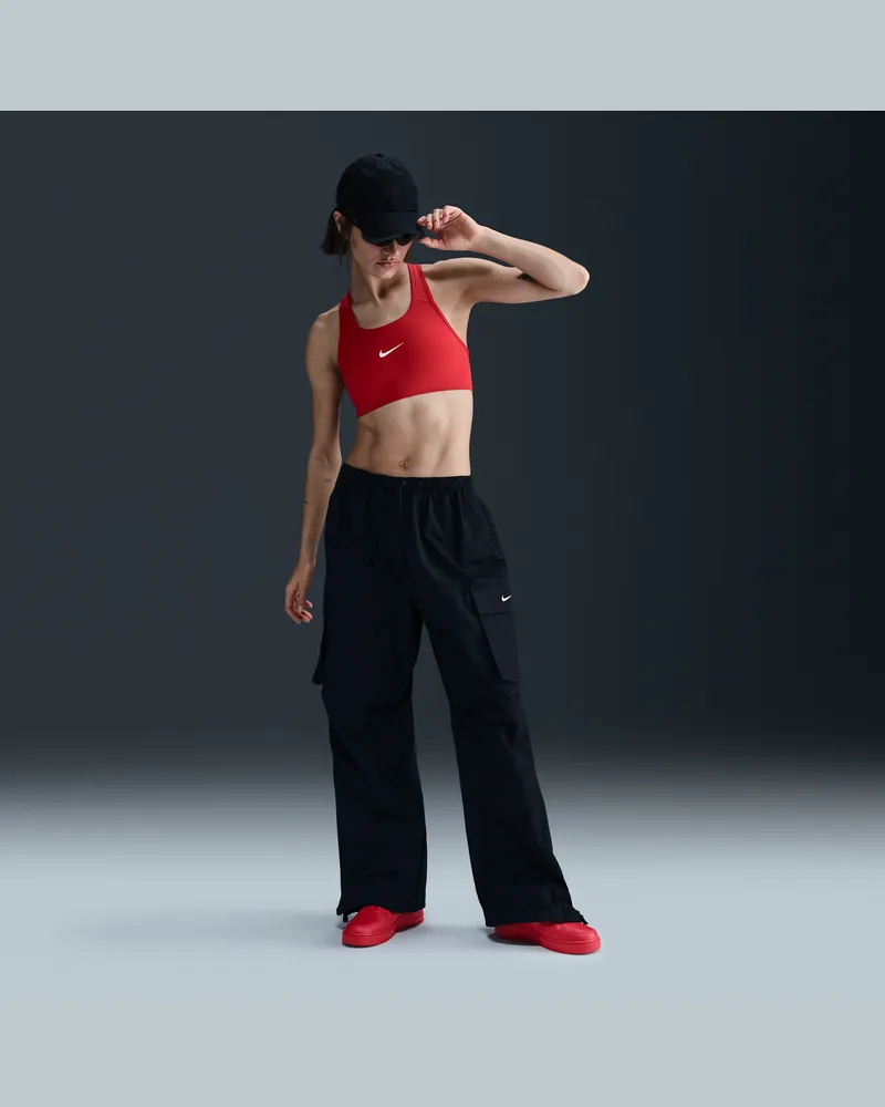 Nike Sportswear Oversize-Cargohose mit halbhohem Bund (Damen) - Schwarz Schwarz