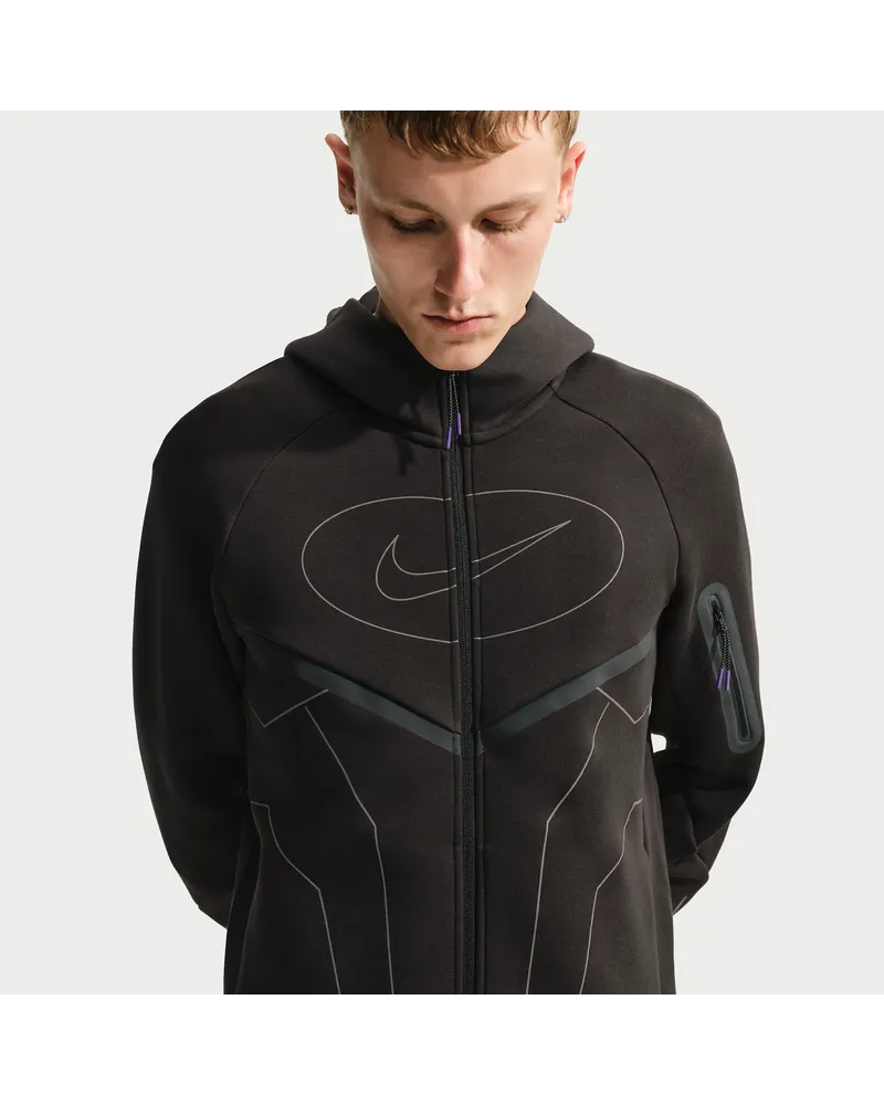 Nike Tech Fleece Windrunner-Kapuzenjacke (Herren) - Braun Braun