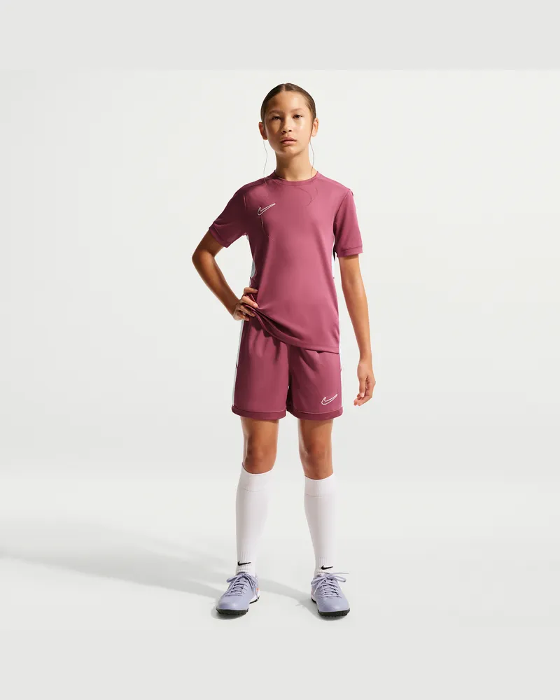 Nike Academy Dri-FIT Fußballshorts (ältere Kinder, Mädchen, ca. 10 cm) - Rot Rot