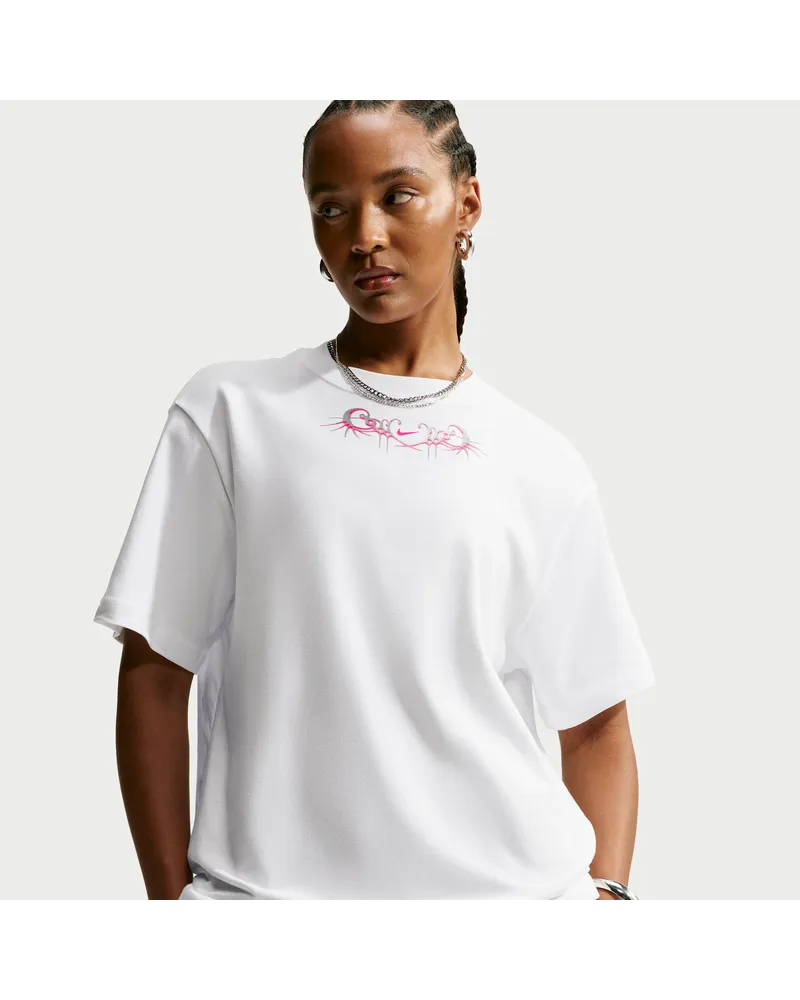Nike T-Shirt (Damen) - Weiß Weiß