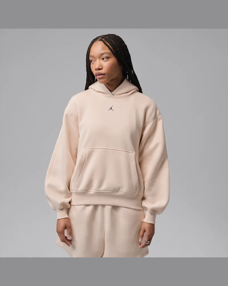 Jordan Brooklyn Hoodie (Damen) - Weiß Weiß