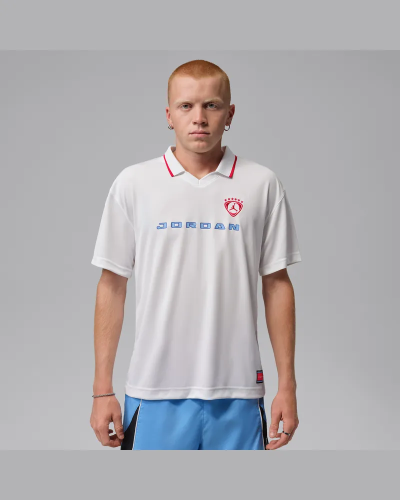 Jordan Brooklyn Fußball-Oberteil (Herren) - Weiß Weiß