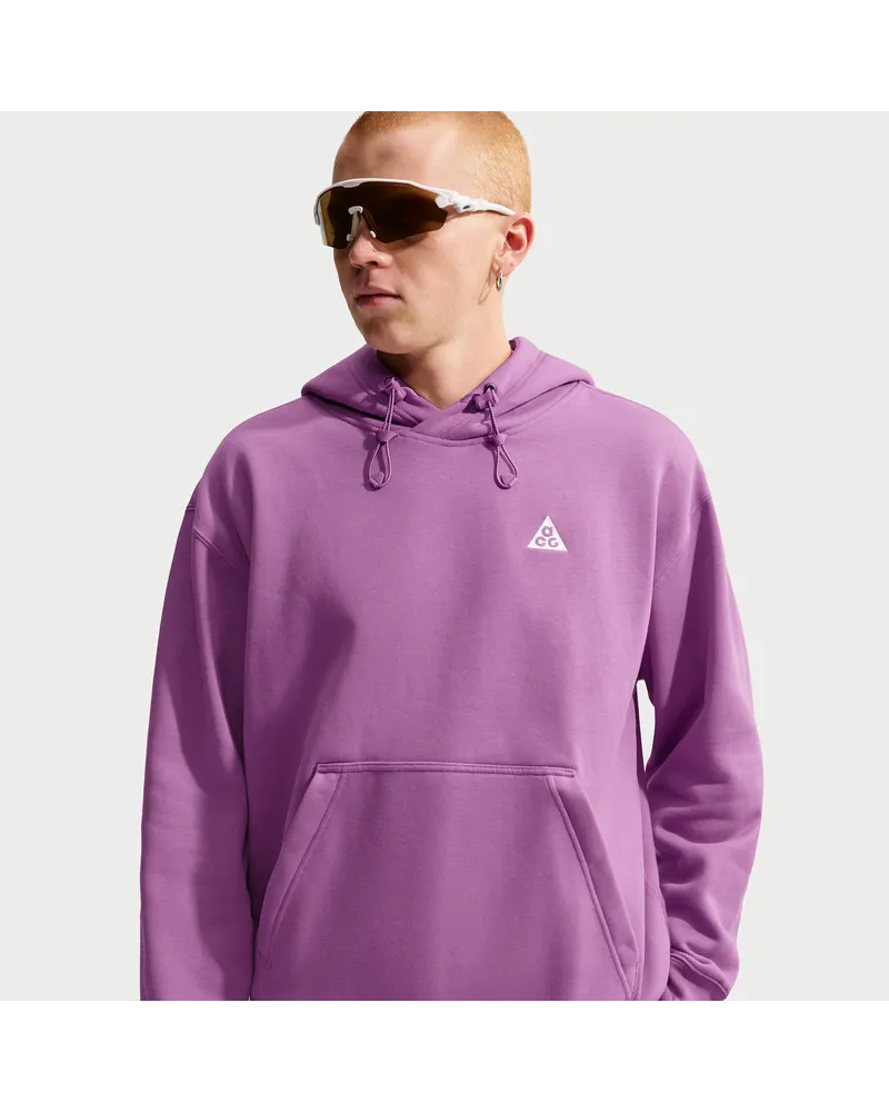 Nike ACG "Tuff Fleece" Hoodie - Lila Lila